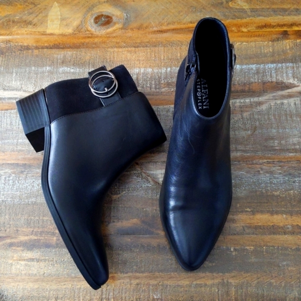 🆕🌿LEATHER ALFANI BOOTIES🌿